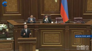 Рубен Рубинян поблагодарил коллег на последнем заседании парламента 8-го созыва: что это значит для Артика