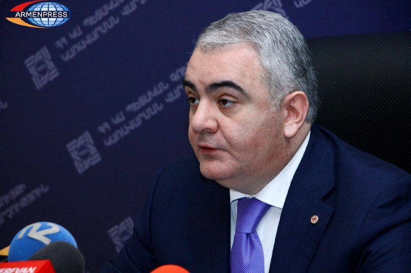 Здание Антикоррупционного комитета, где подтвердили задержание Армана Саакяна в Артике.
