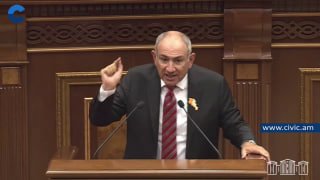 Никол Пашинян выступает на предвыборном митинге в Артике, Ширак