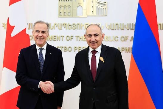Марк Карни поздравил Пашиняна с победой на выборах в Армении