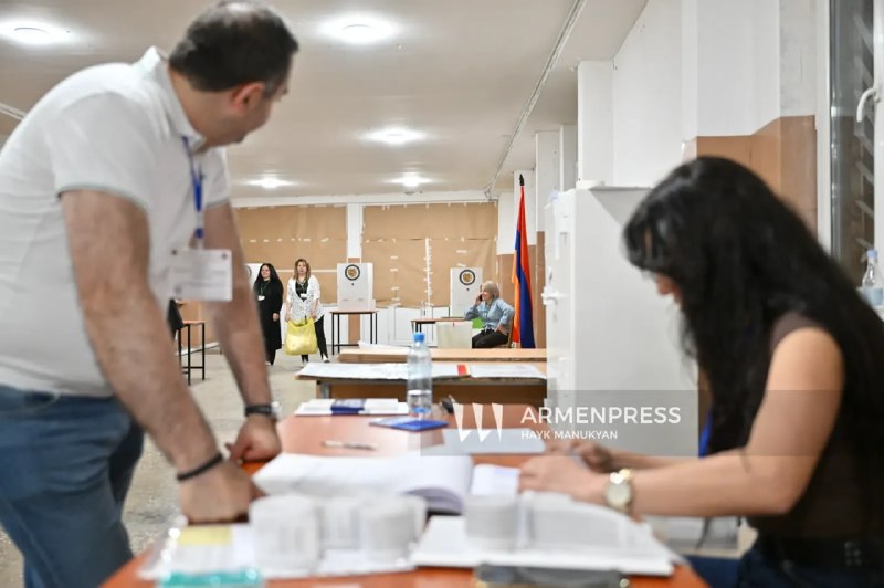 Выборы в Артике: ЦИК Армении опубликовал протоколы голосования