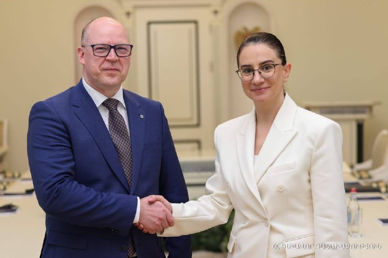 Генпрокуроры Армении и Латвии обсудили конфискацию незаконно приобретенного имущества