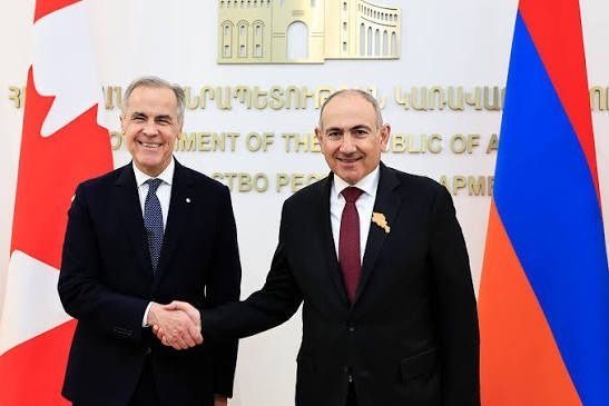 Никол Пашинян поздравил премьер-министра Канады с Днем Канады