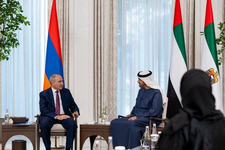 Президент ОАЭ поздравил Пашиняна с победой «Гражданского договора» на выборах в Армении