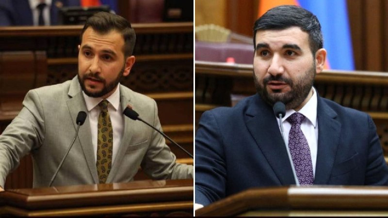 Айк Конджорян и Ваагн Алексанян избраны вице-спикерами парламента Армении